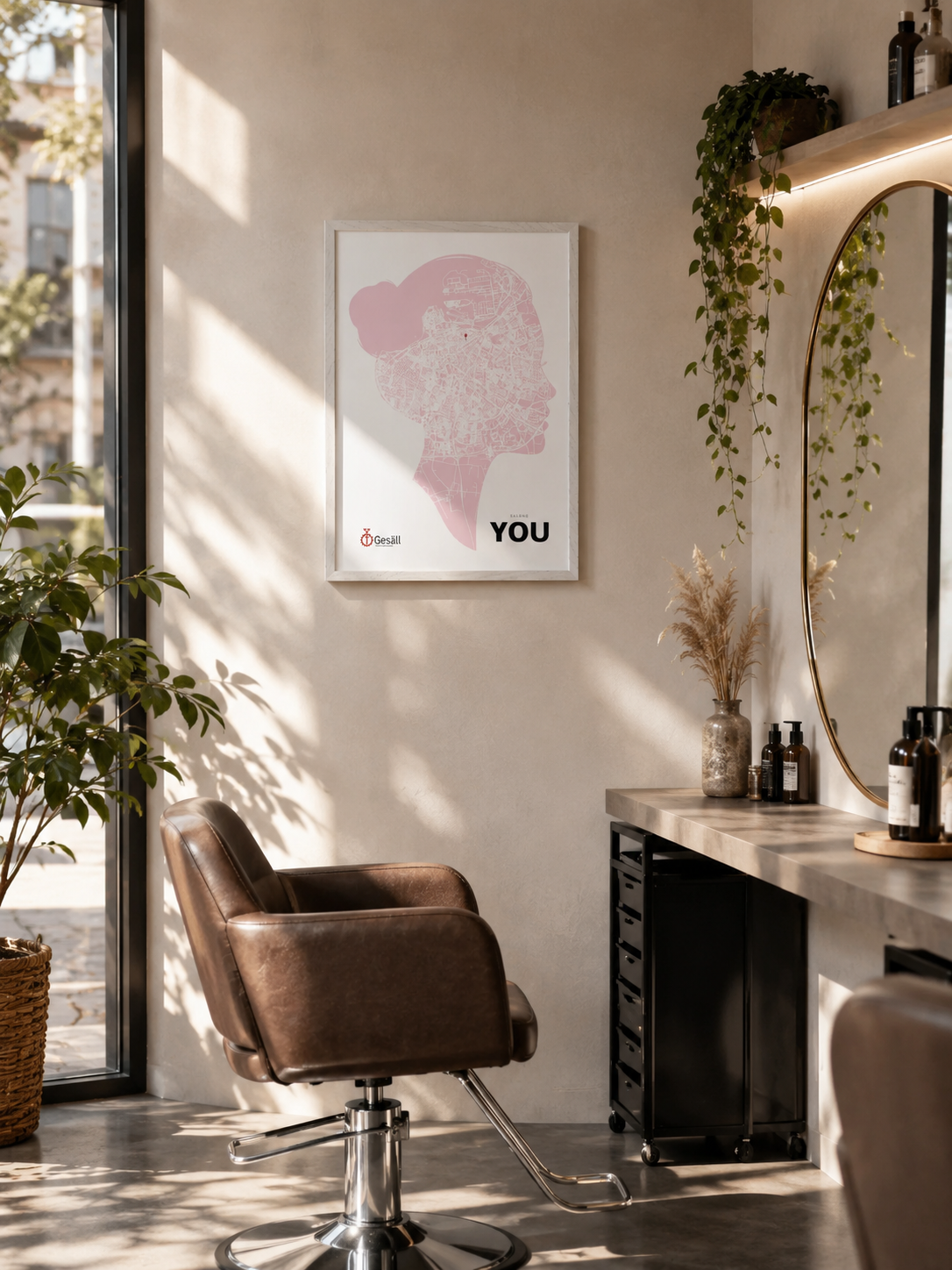Salong You - kartposter
