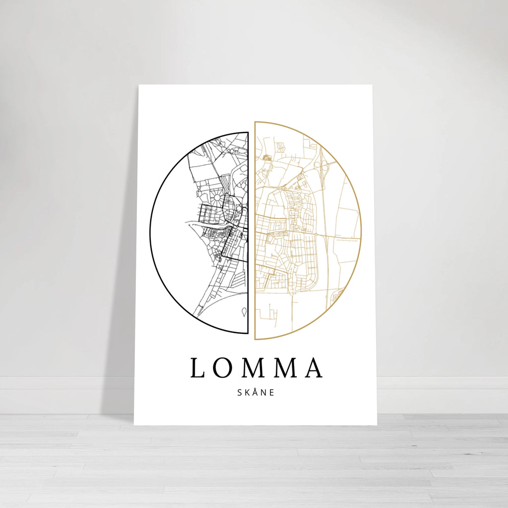 Lomma, Skåne - Kartposter