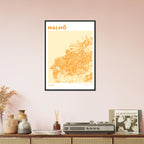 Malmö, Skåne - Kartposter