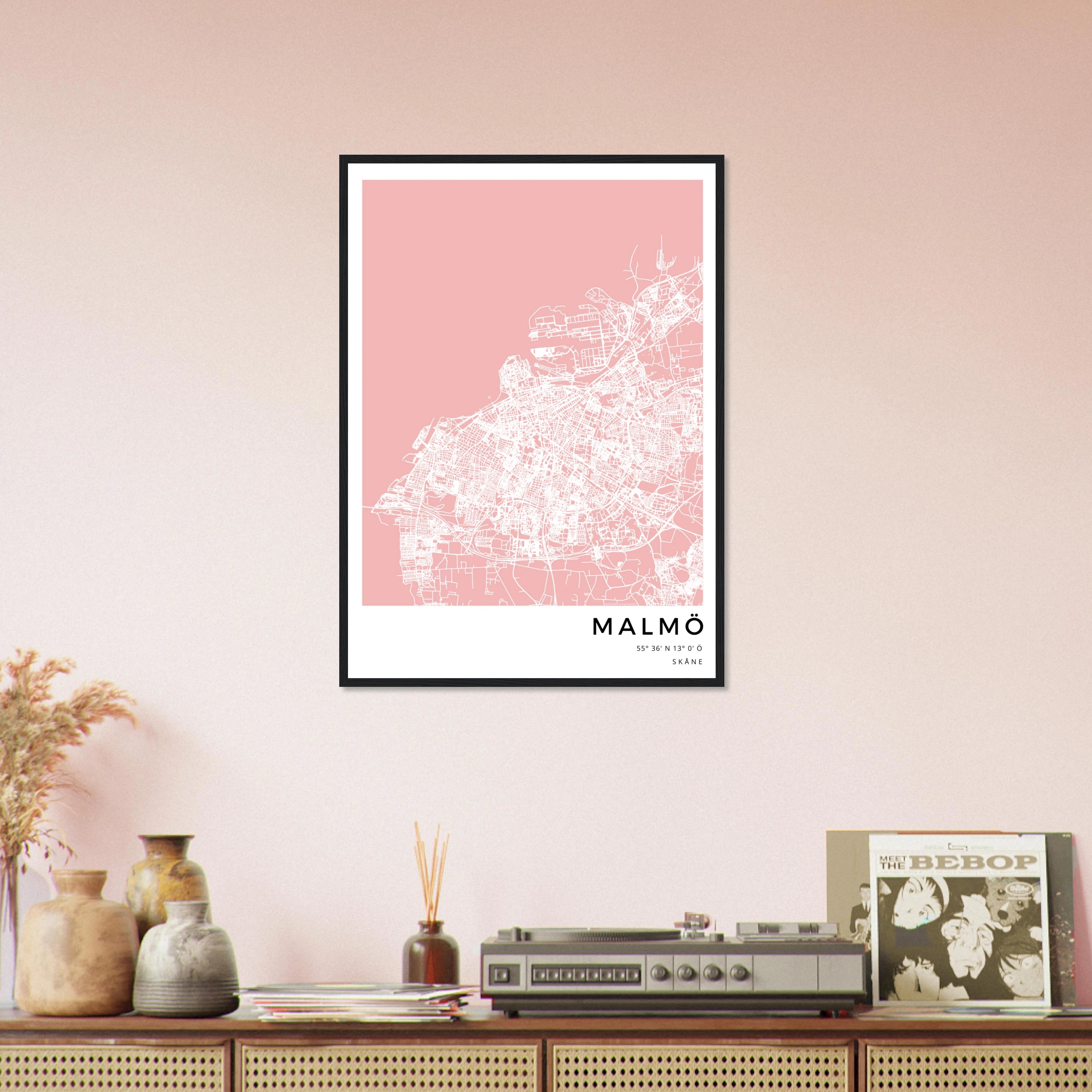 Malmö, Skåne - Kartposter