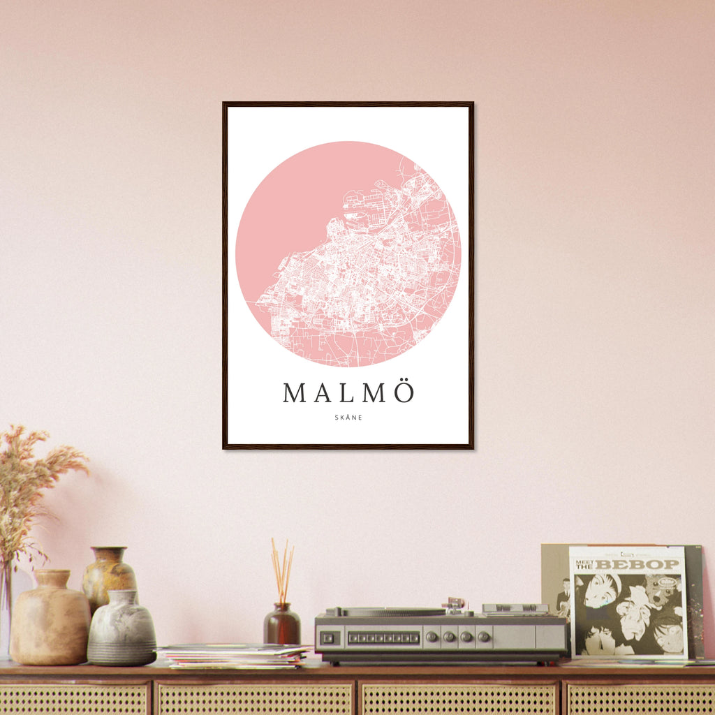 Malmö, Skåne - Kartposter