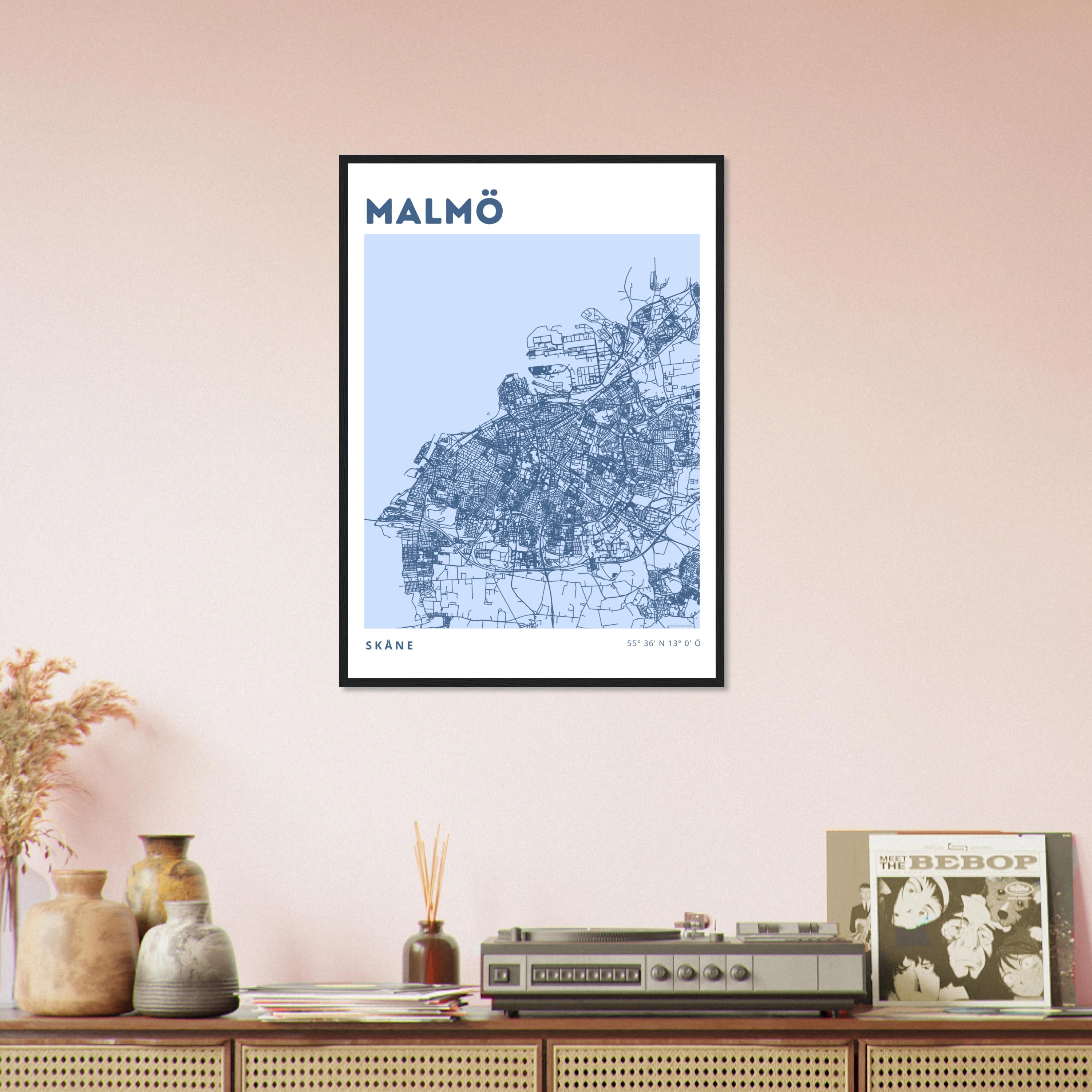 Malmö, Skåne - Kartposter