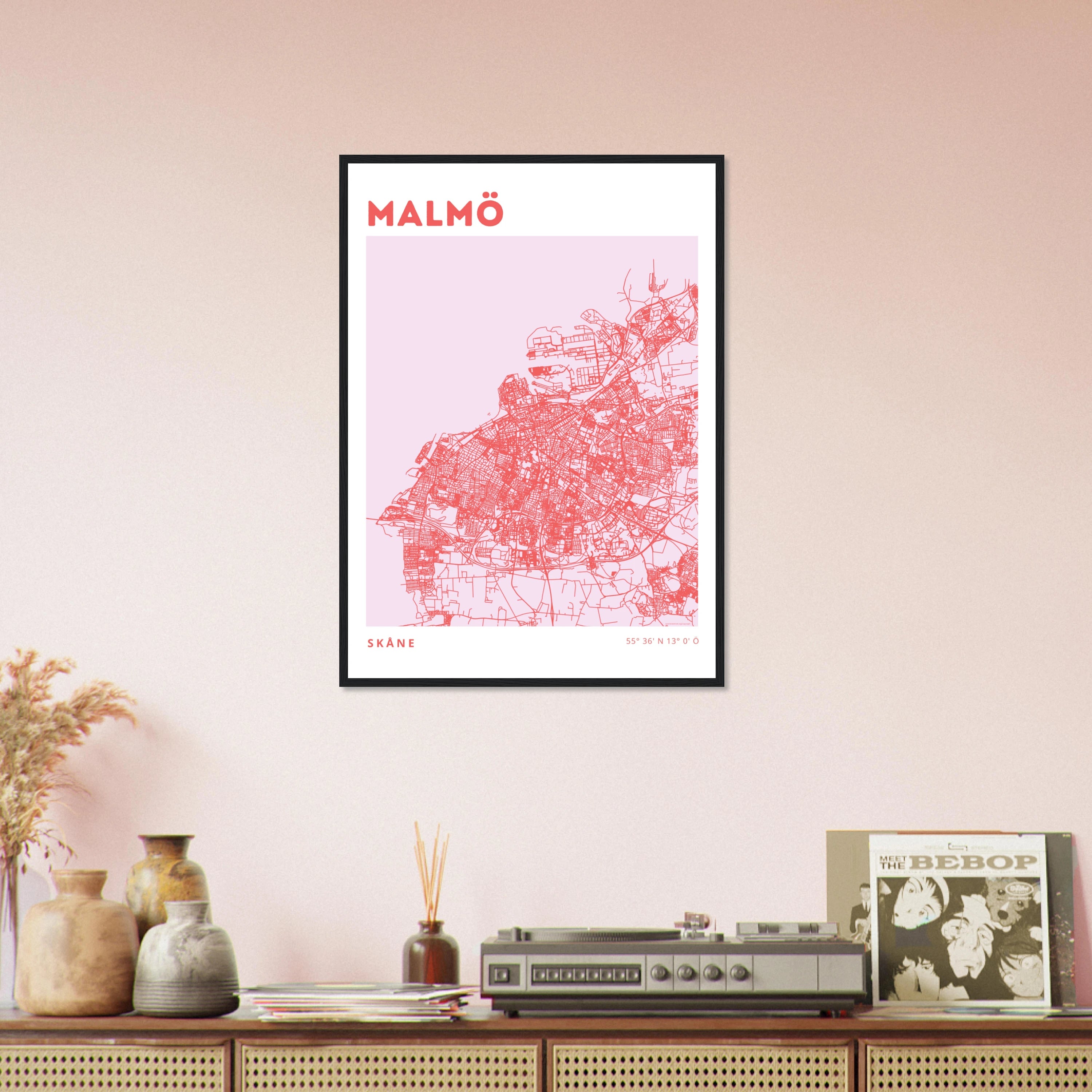 Malmö, Skåne - Kartposter