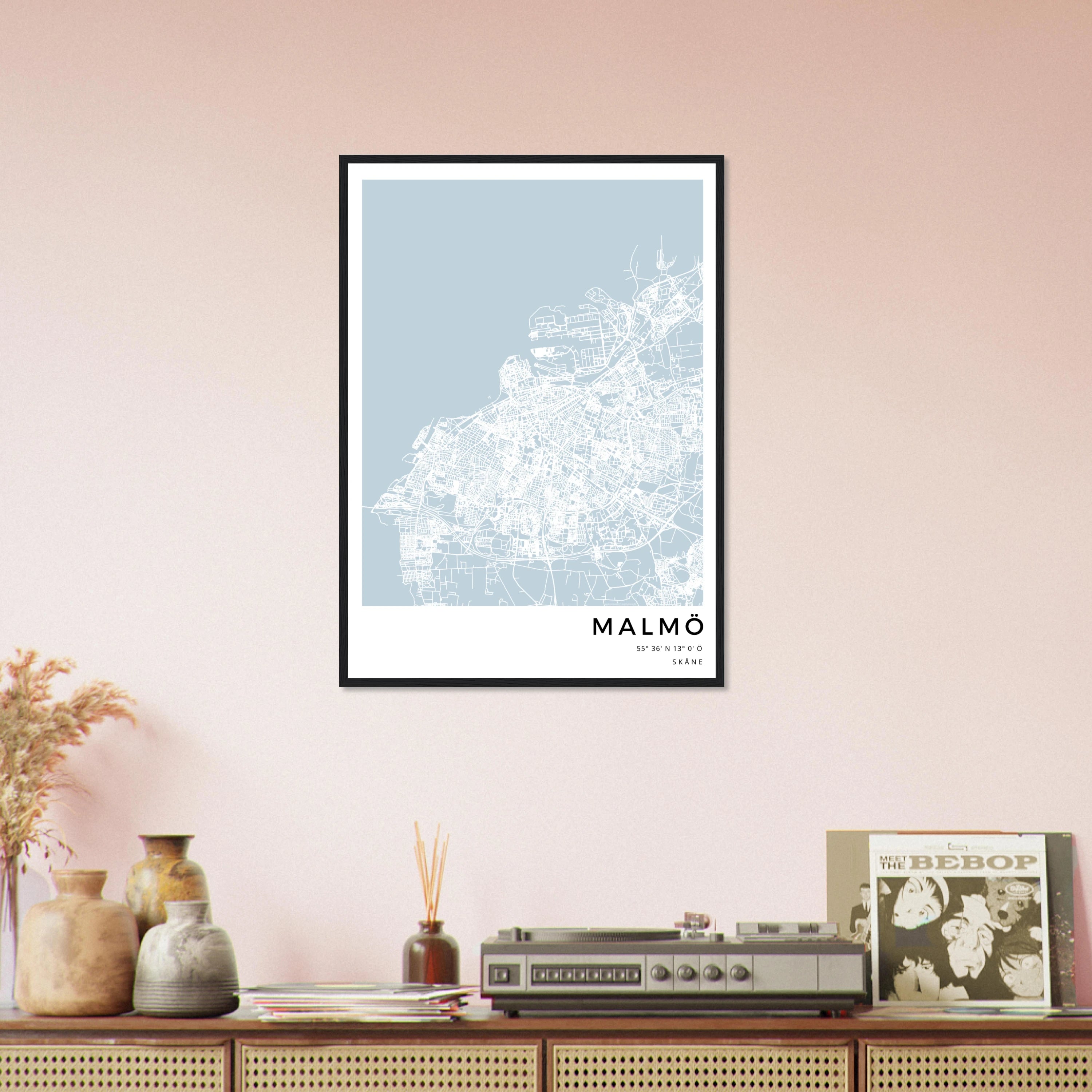 Malmö, Skåne - Kartposter