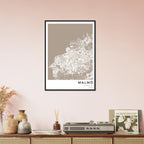 Malmö, Skåne - Kartposter