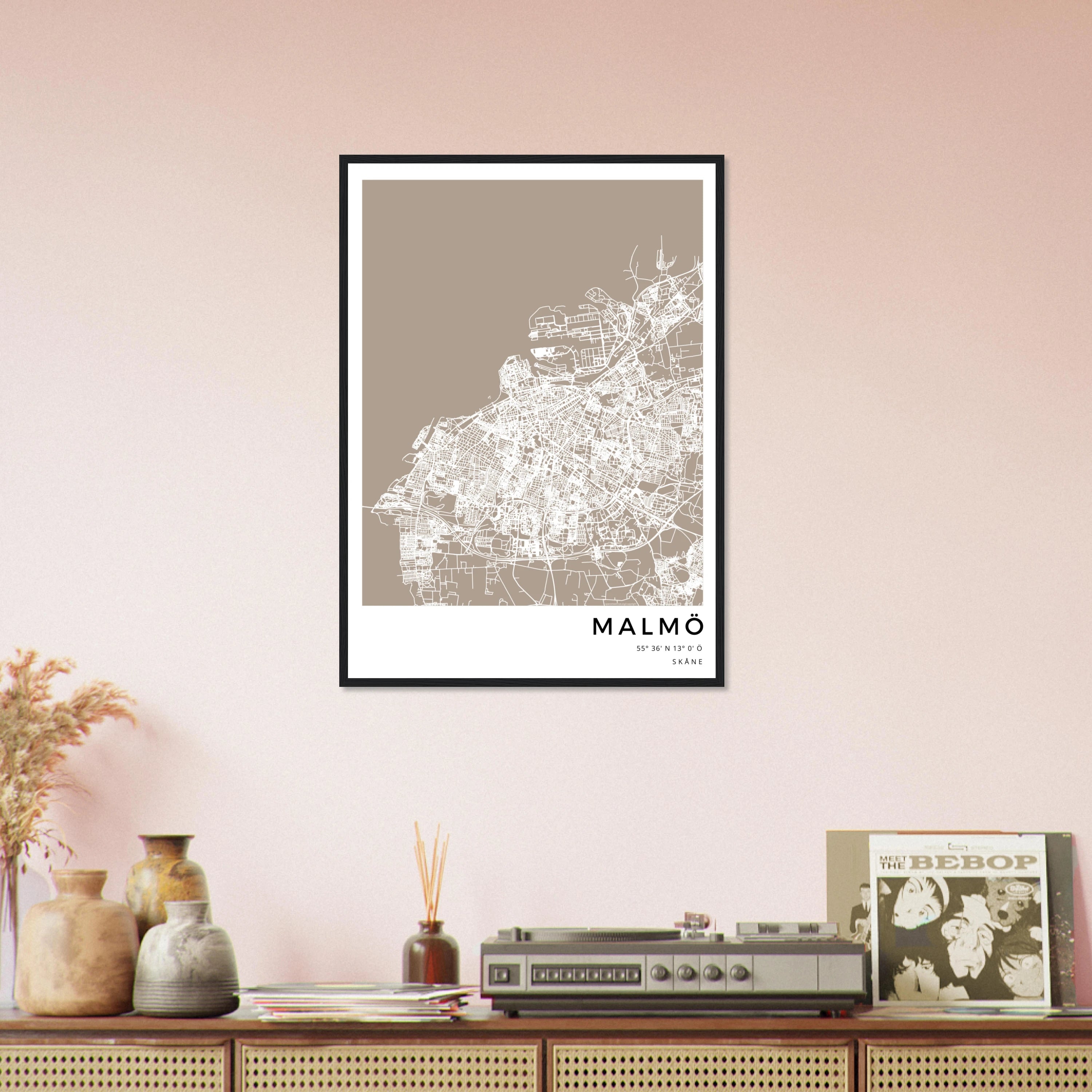 Malmö, Skåne - Kartposter