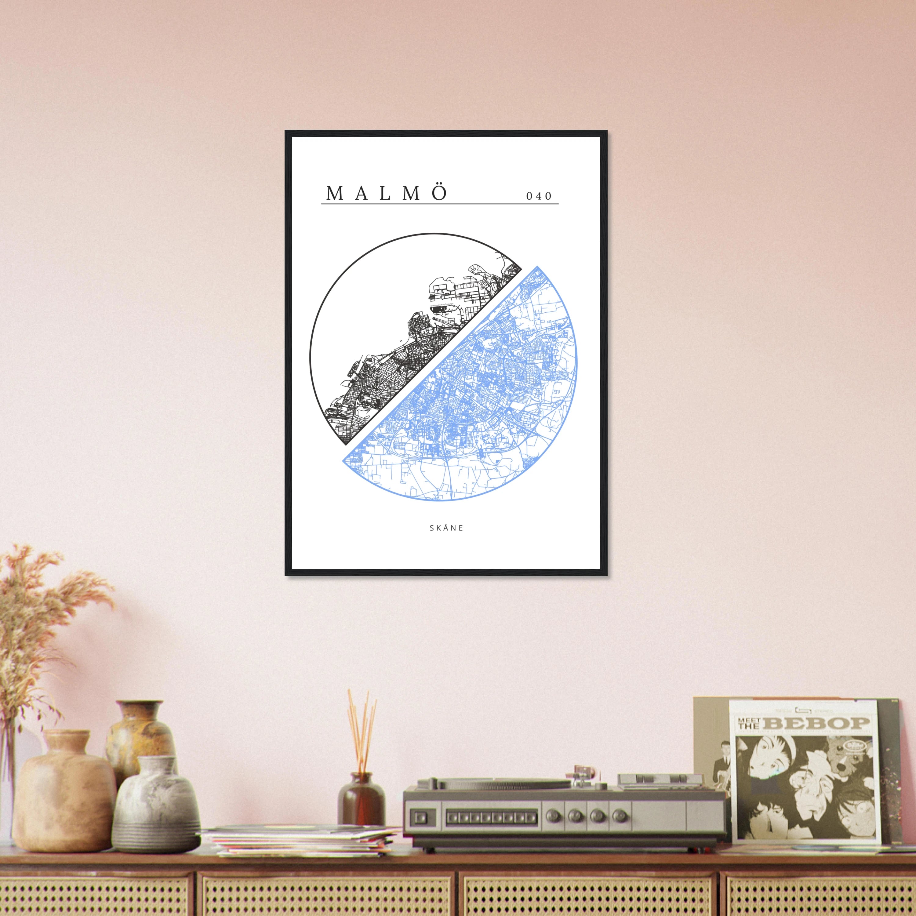 Malmö, Skåne - Kartposter