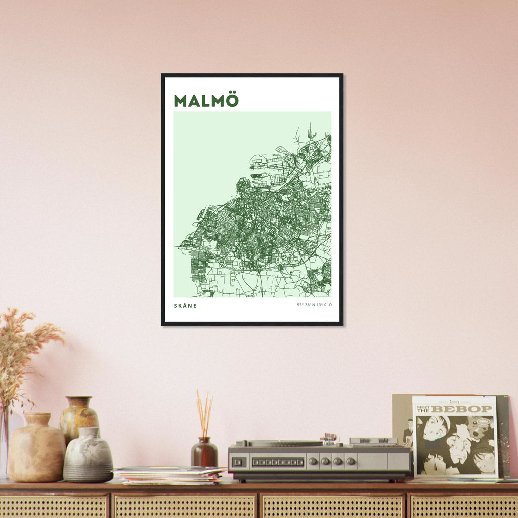Malmö, Skåne - Kartposter
