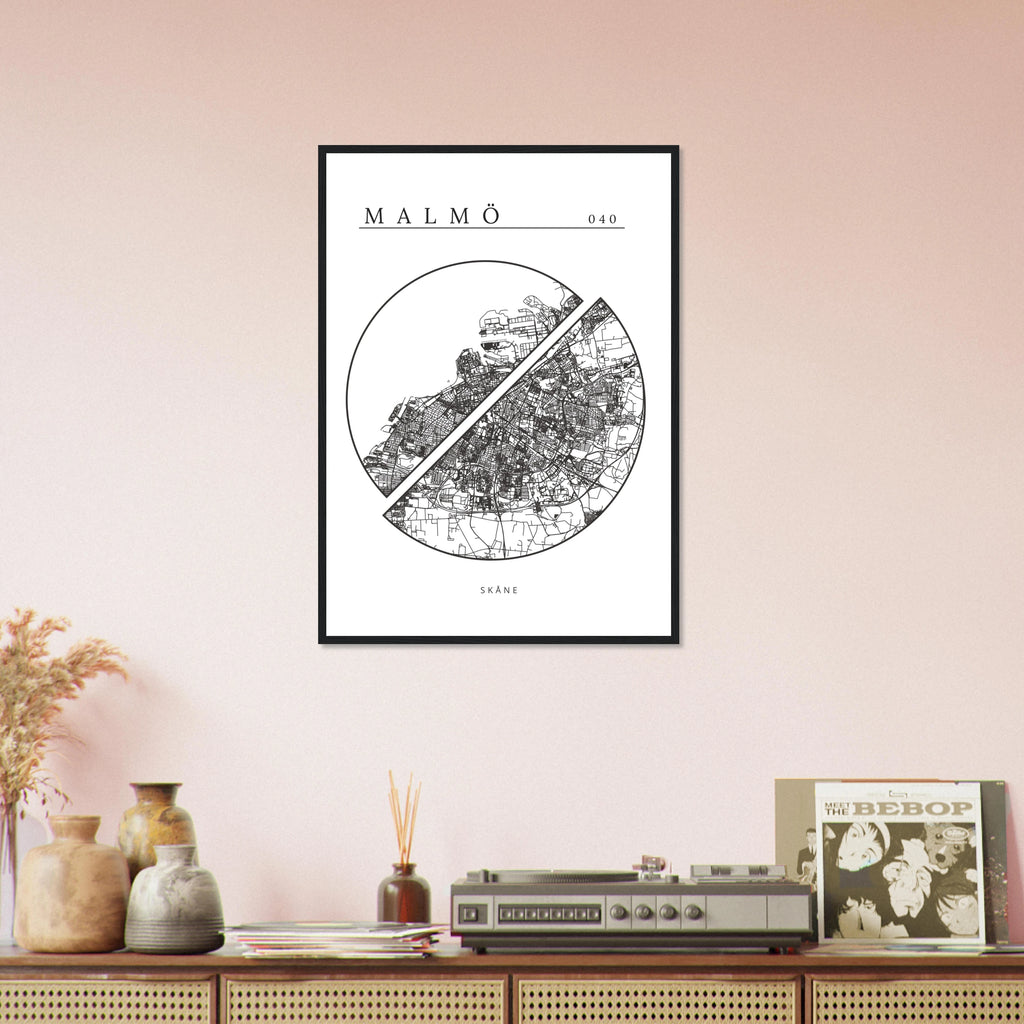Malmö, Skåne - Kartposter