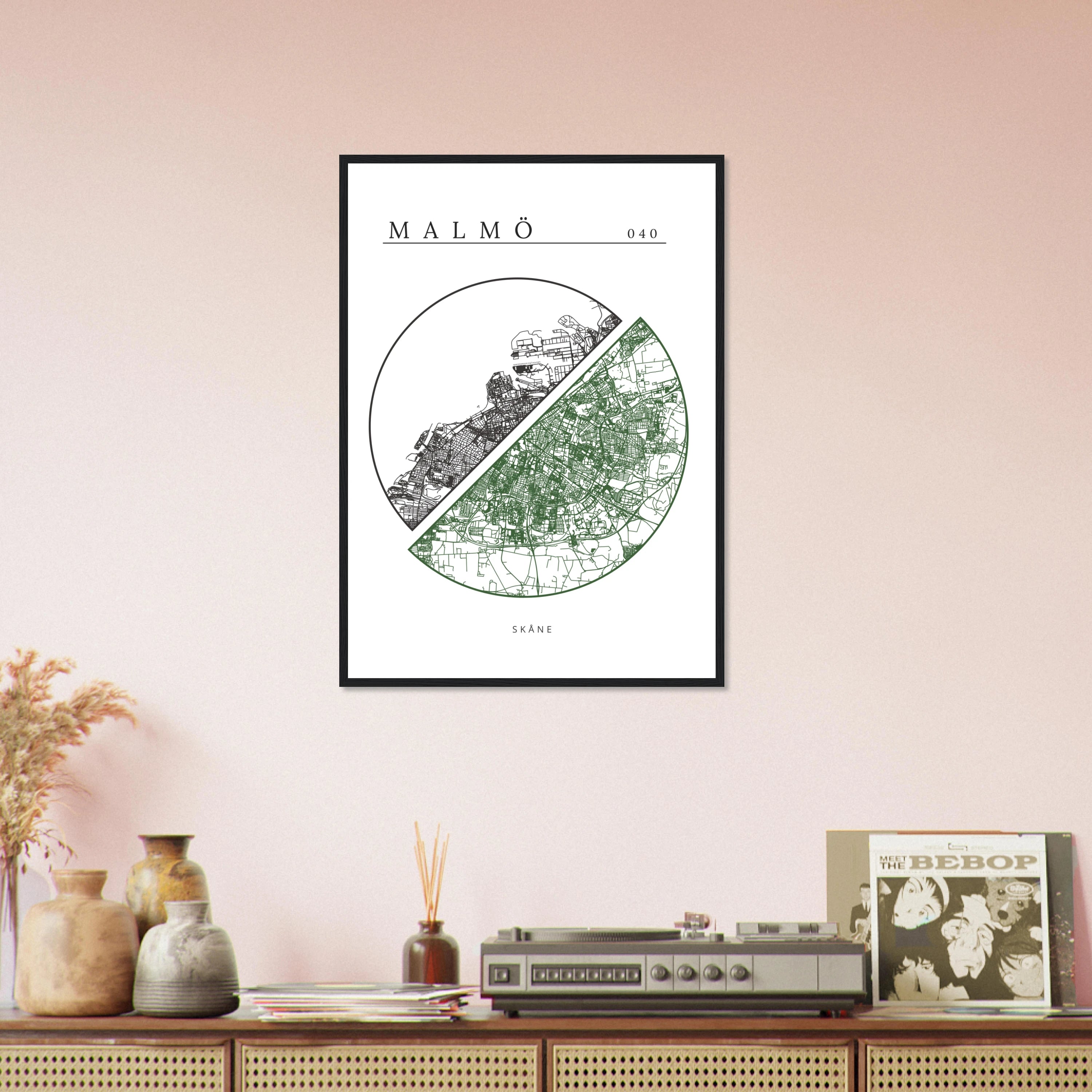 Malmö, Skåne - Kartposter