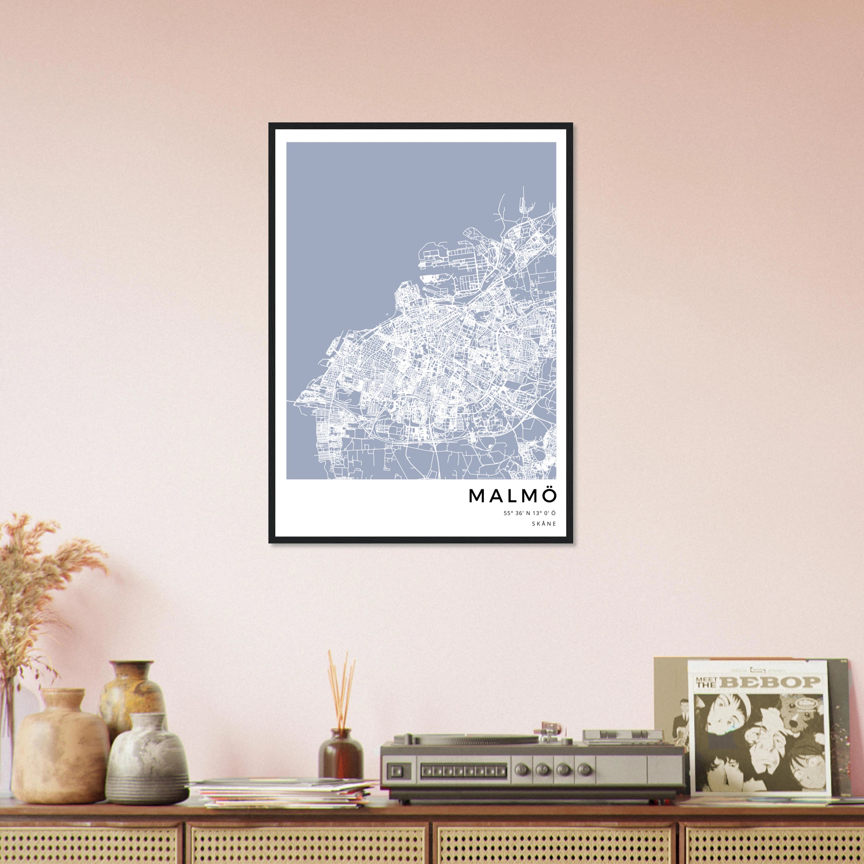 Malmö, Skåne - Kartposter