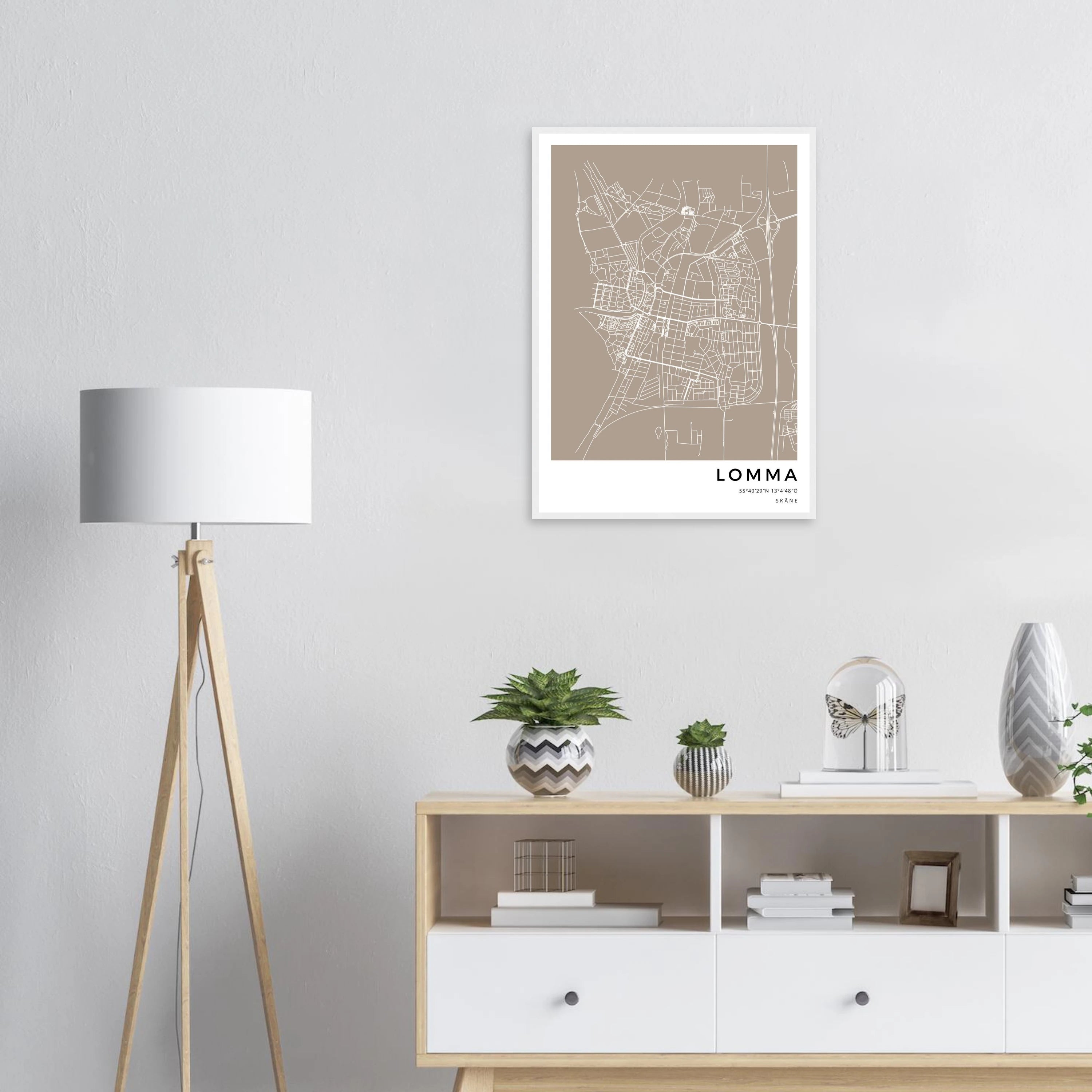 Lomma, Skåne - Kartposter