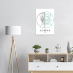 Lomma, Skåne - Kartposter