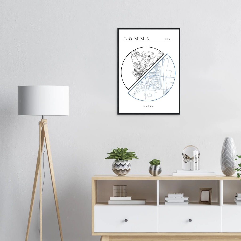 Lomma, Skåne - Kartposter