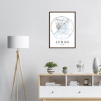 Lomma, Skåne - Kartposter