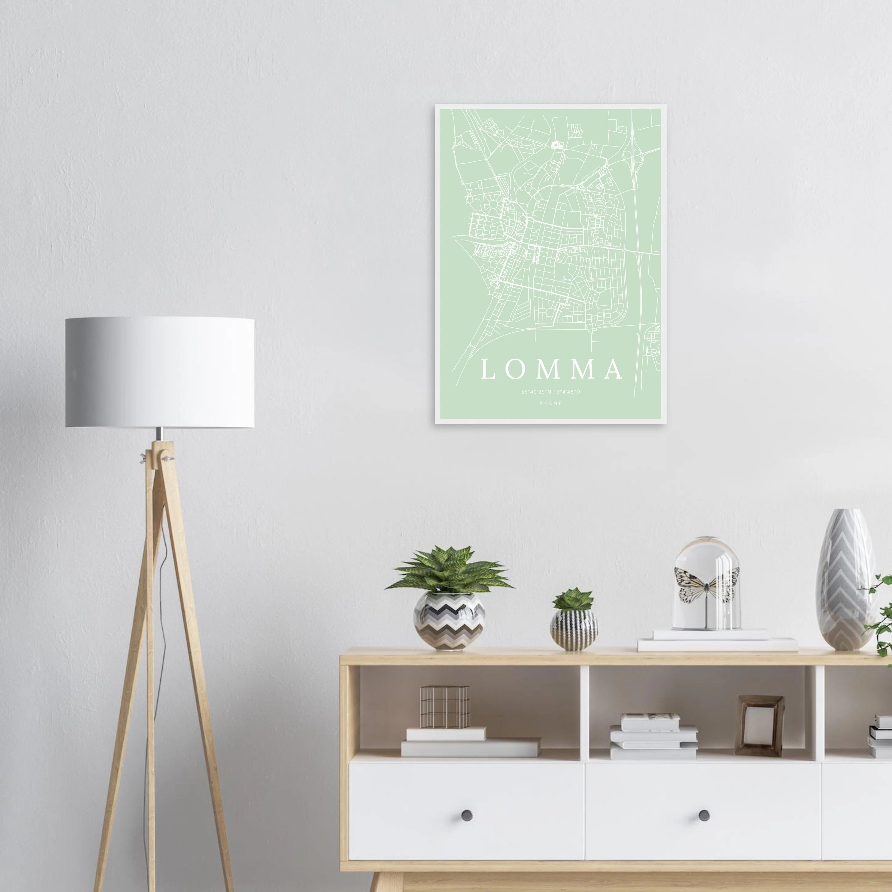 Lomma, Skåne - Kartposter