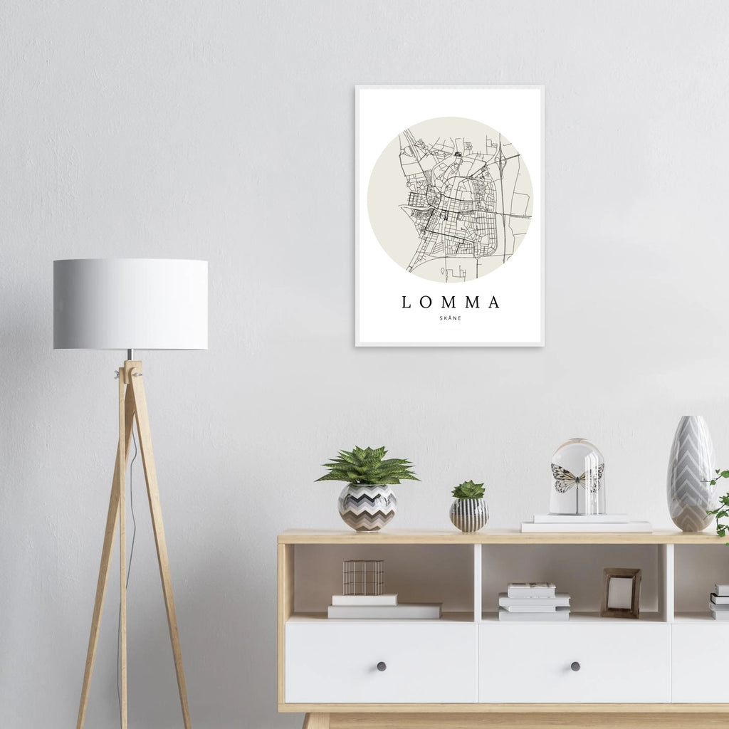 Lomma, Skåne - Kartposter