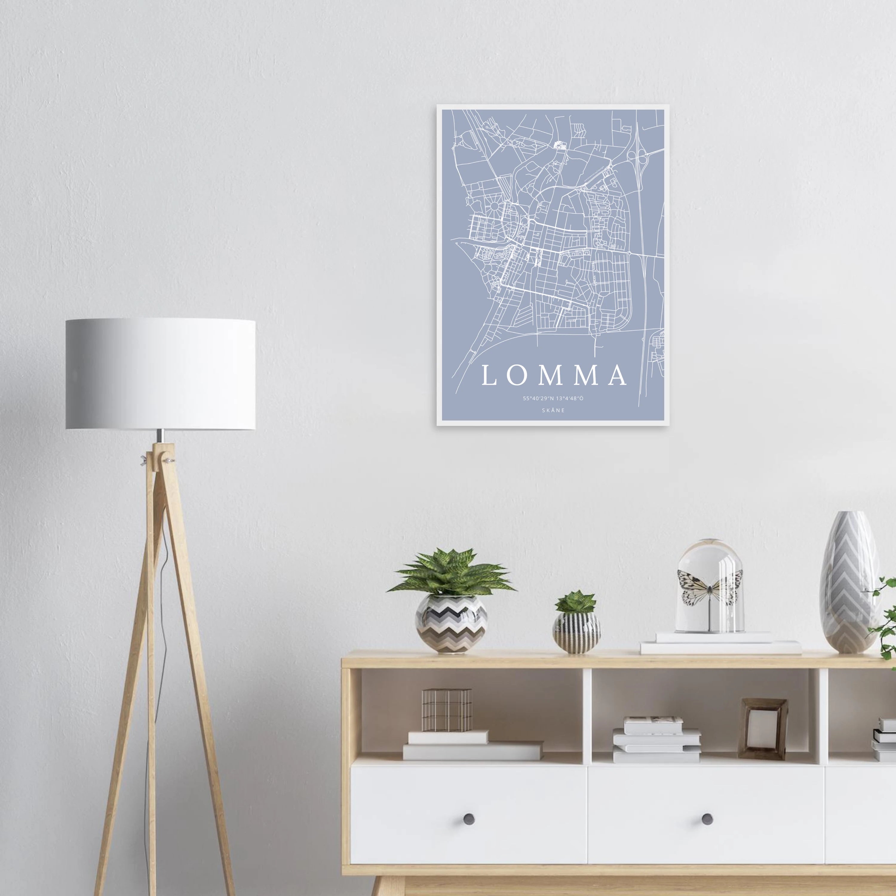 Lomma, Skåne - Kartposter