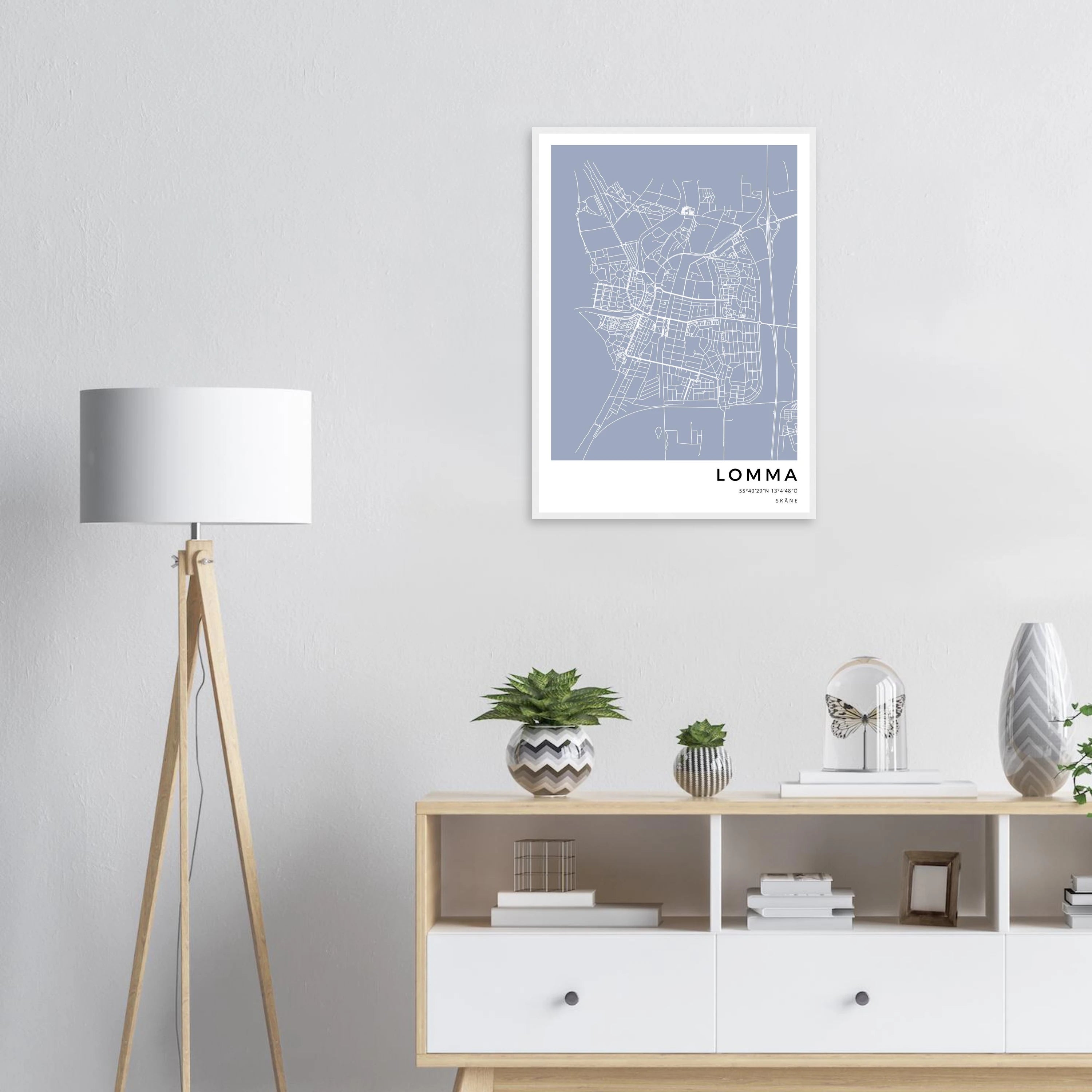 Lomma, Skåne - Kartposter