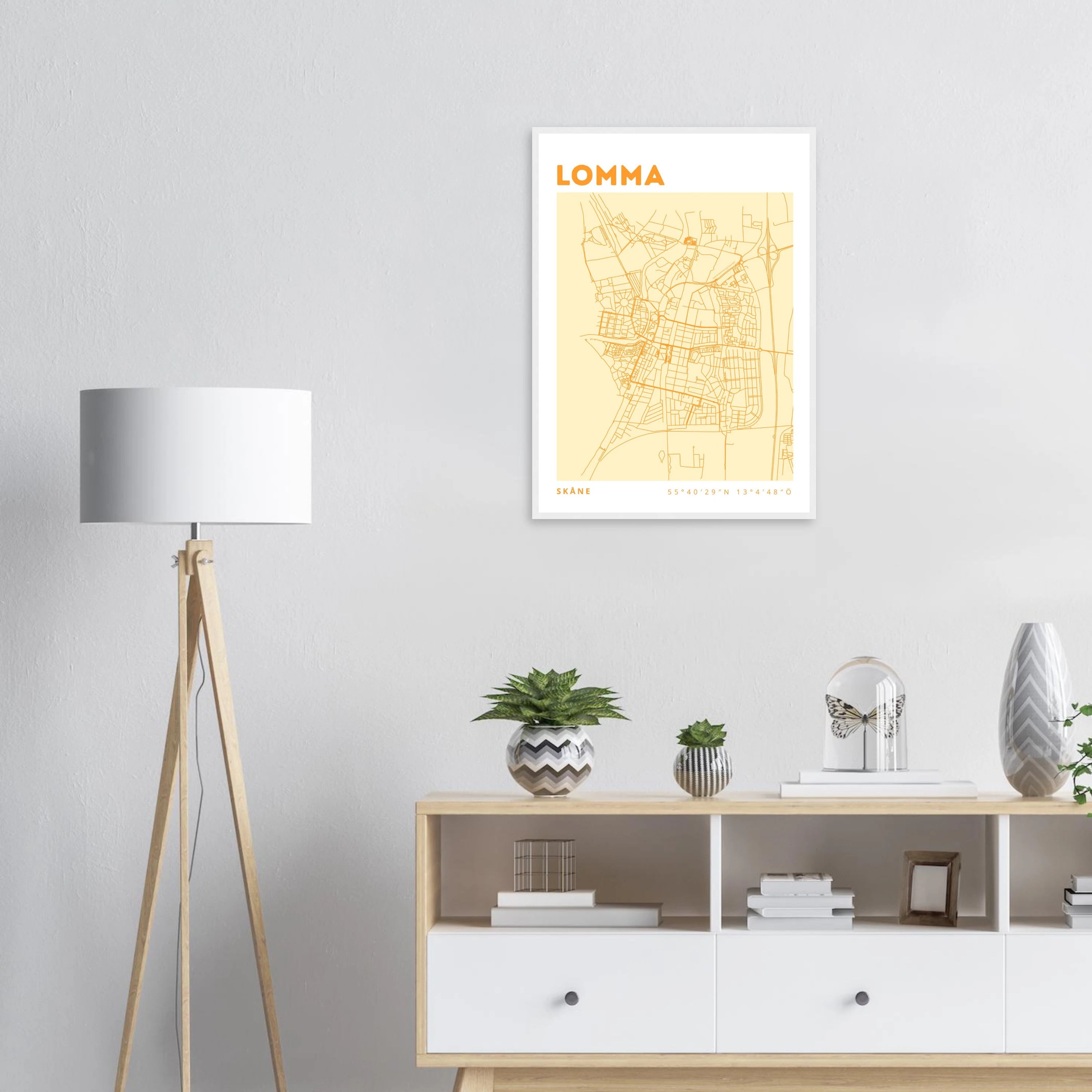 Lomma, Skåne - Kartposter
