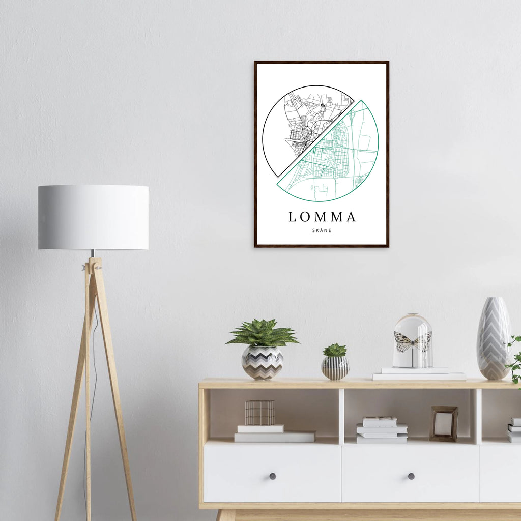 Lomma, Skåne - Kartposter