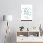 Lomma, Skåne - Kartposter
