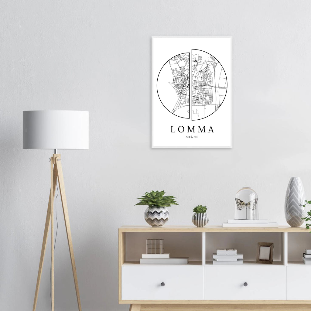 Lomma, Skåne - Kartposter