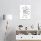 Lomma, Skåne - Kartposter