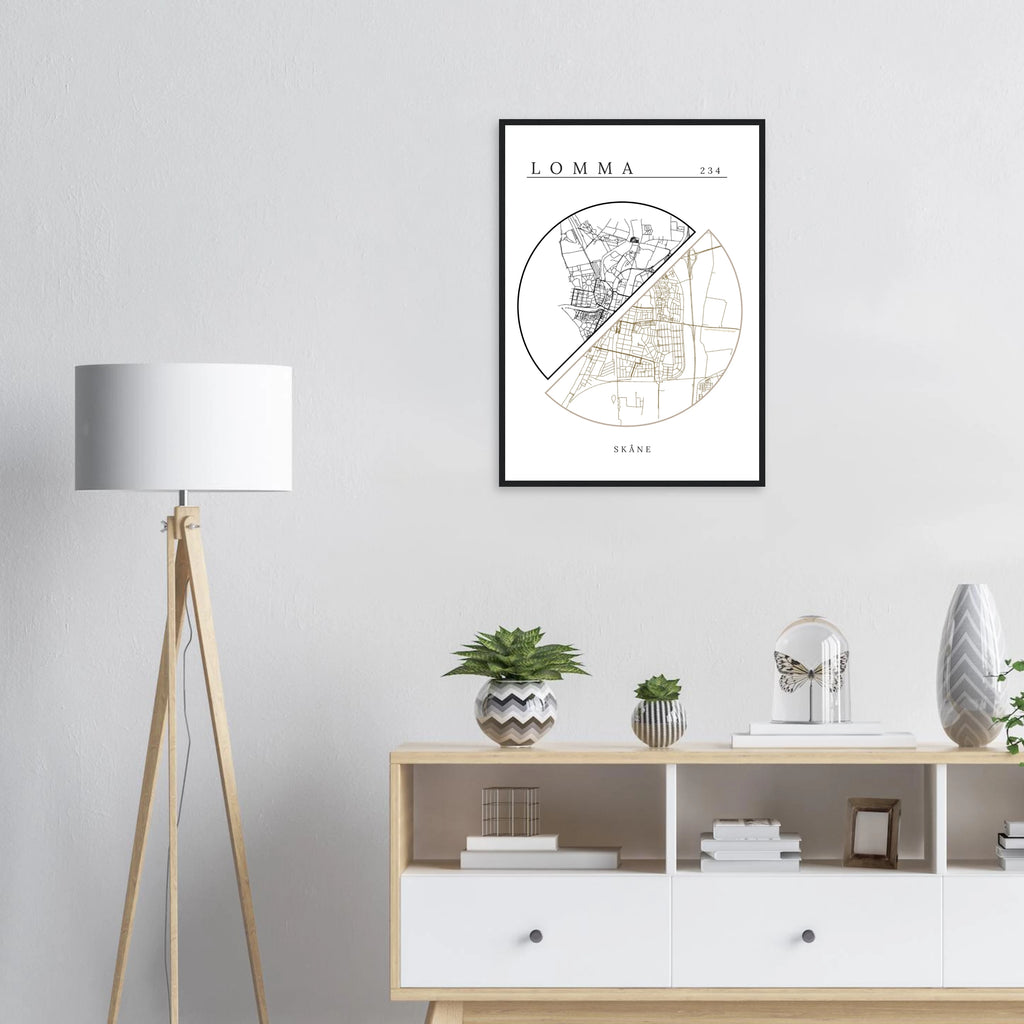 Lomma, Skåne - Kartposter
