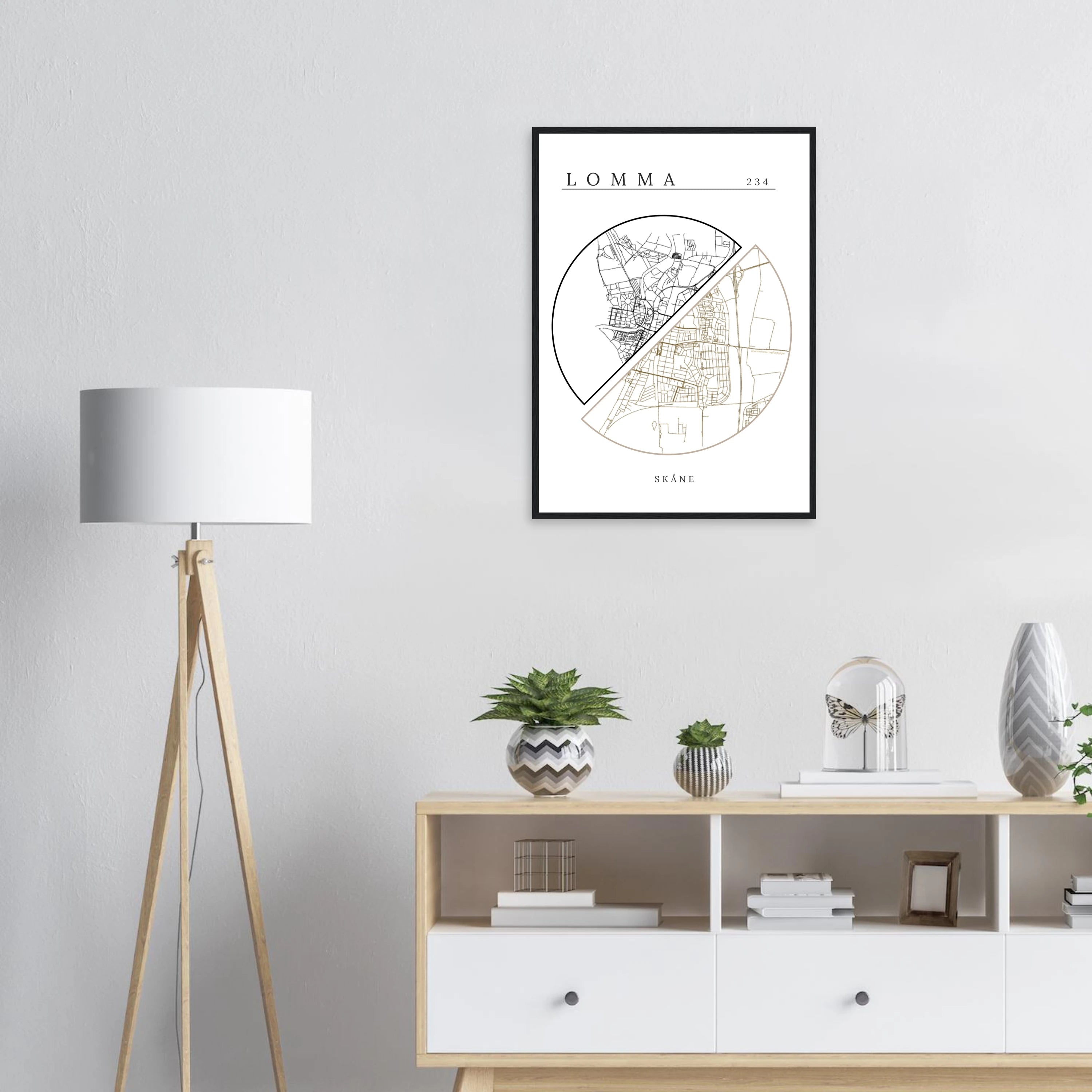 Lomma, Skåne - Kartposter