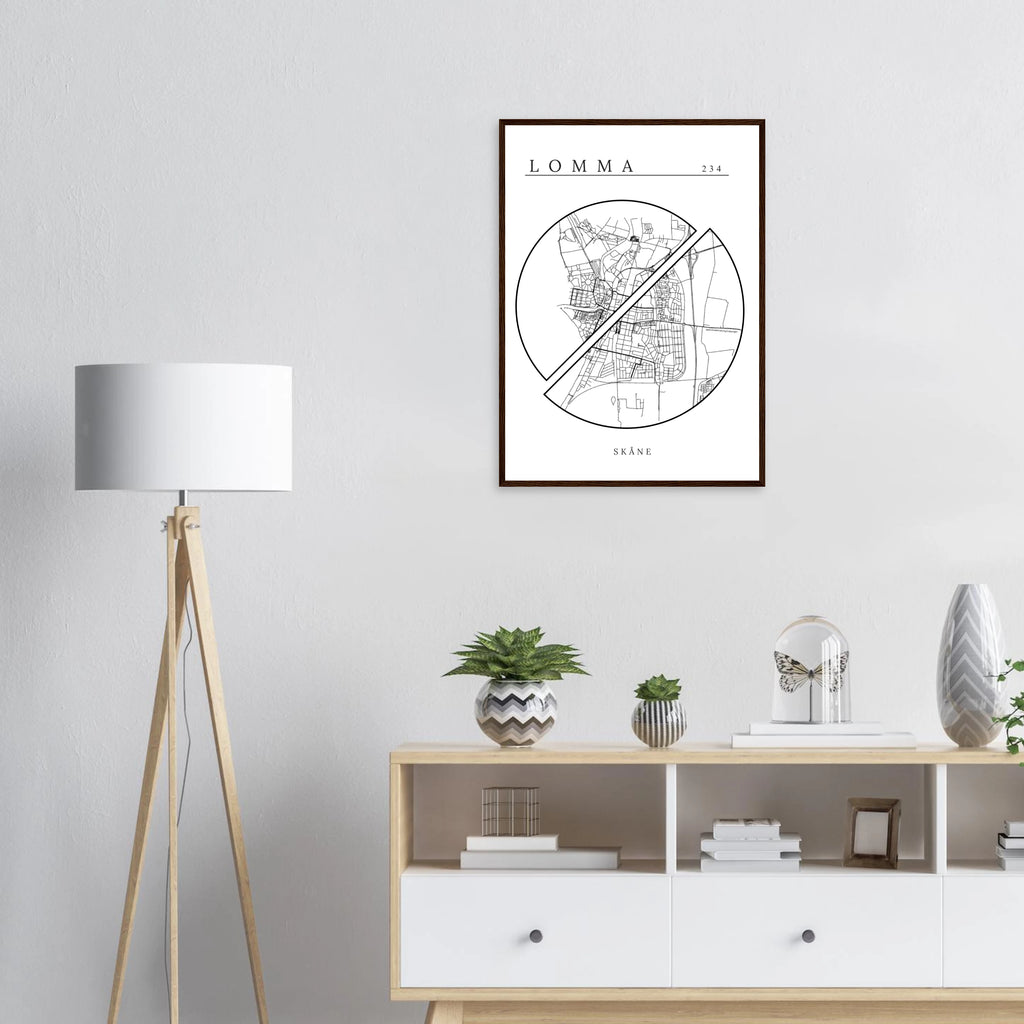 Lomma, Skåne - Kartposter