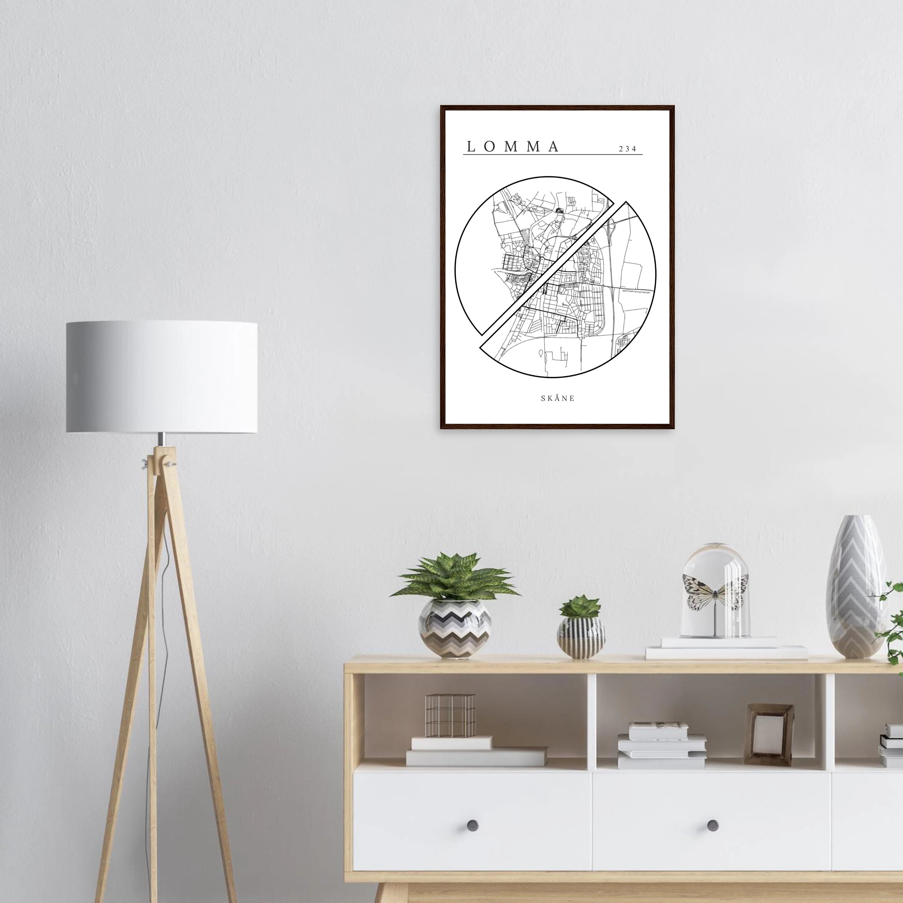 Lomma, Skåne - Kartposter