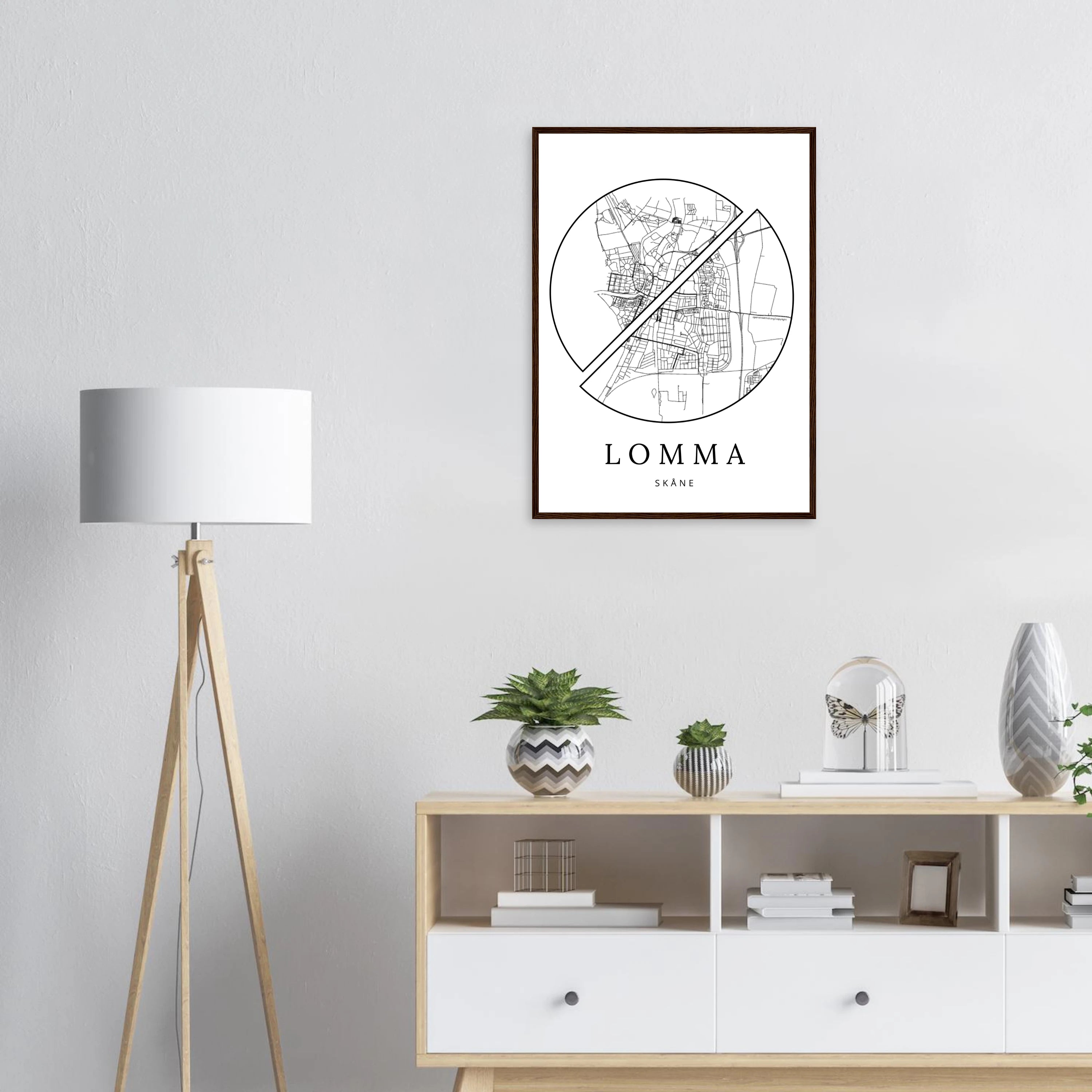 Lomma, Skåne - Kartposter
