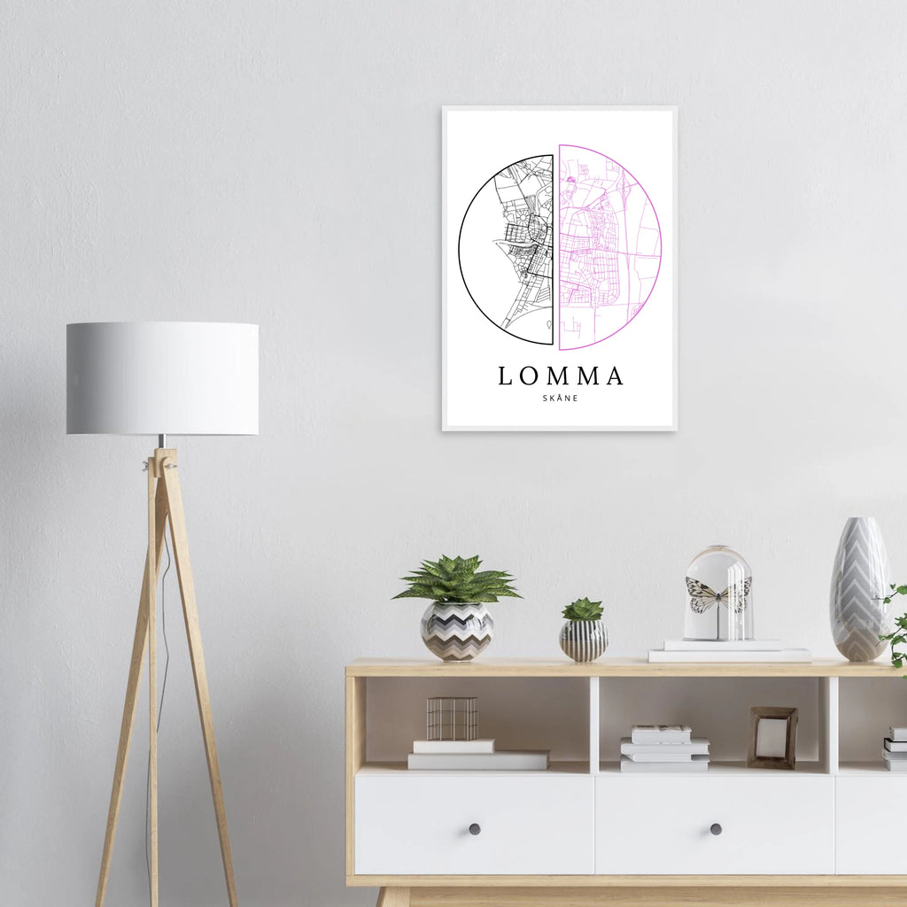Lomma, Skåne - Kartposter