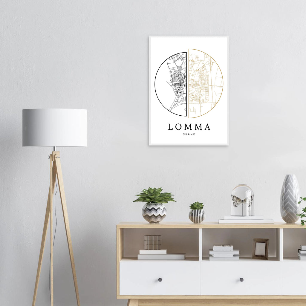 Lomma, Skåne - Kartposter