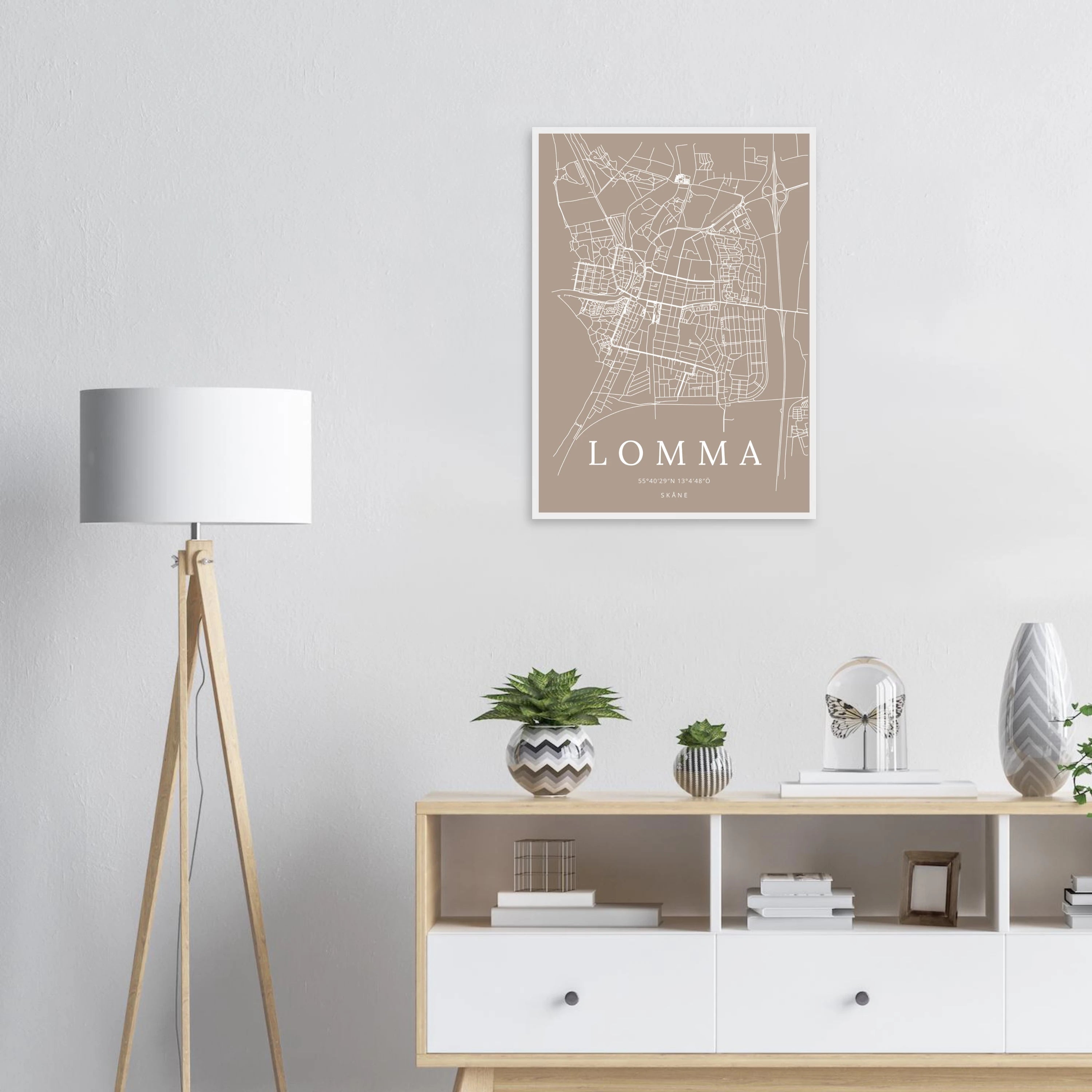 Lomma, Skåne - Kartposter