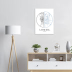 Lomma, Skåne - Kartposter