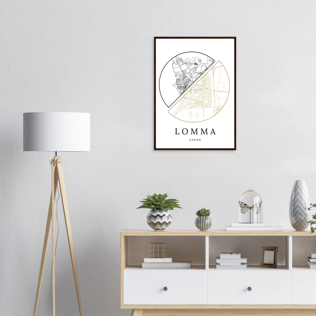 Lomma, Skåne - Kartposter