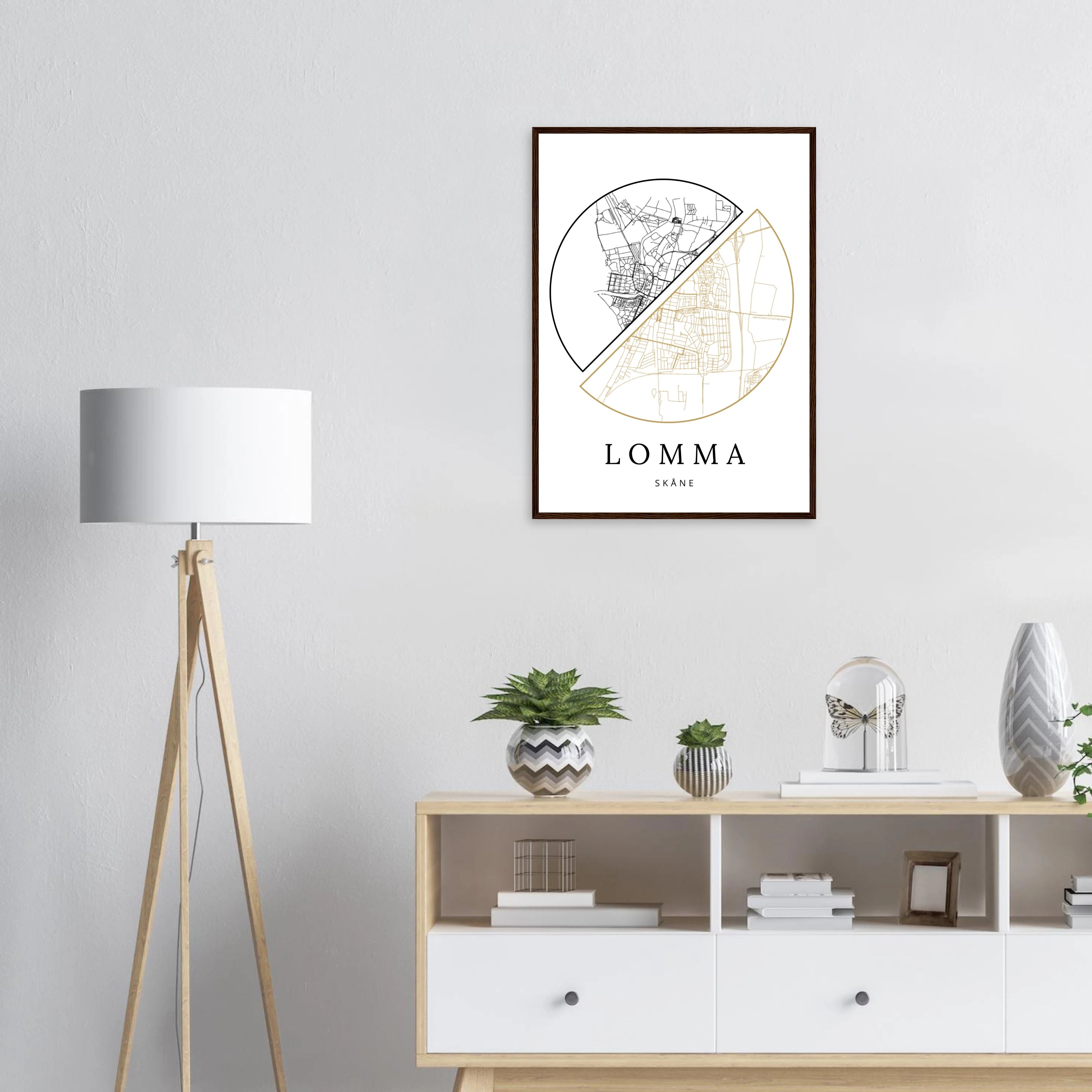 Lomma, Skåne - Kartposter