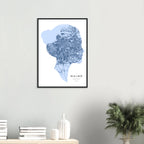 Malmö, Skåne - Kartposter