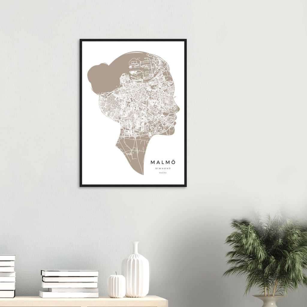 Malmö, Skåne - Kartposter
