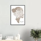 Malmö, Skåne - Kartposter
