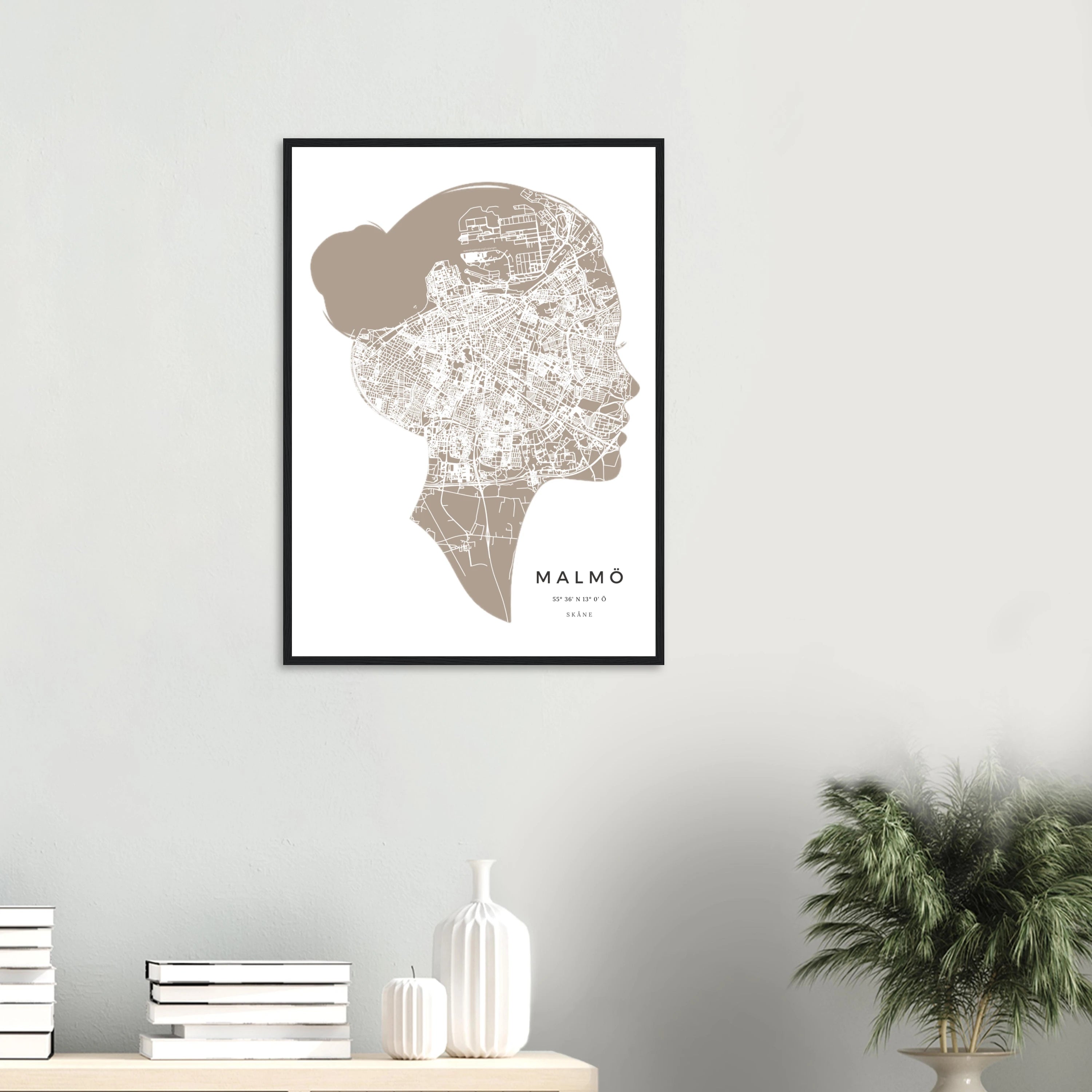 Malmö, Skåne - Kartposter