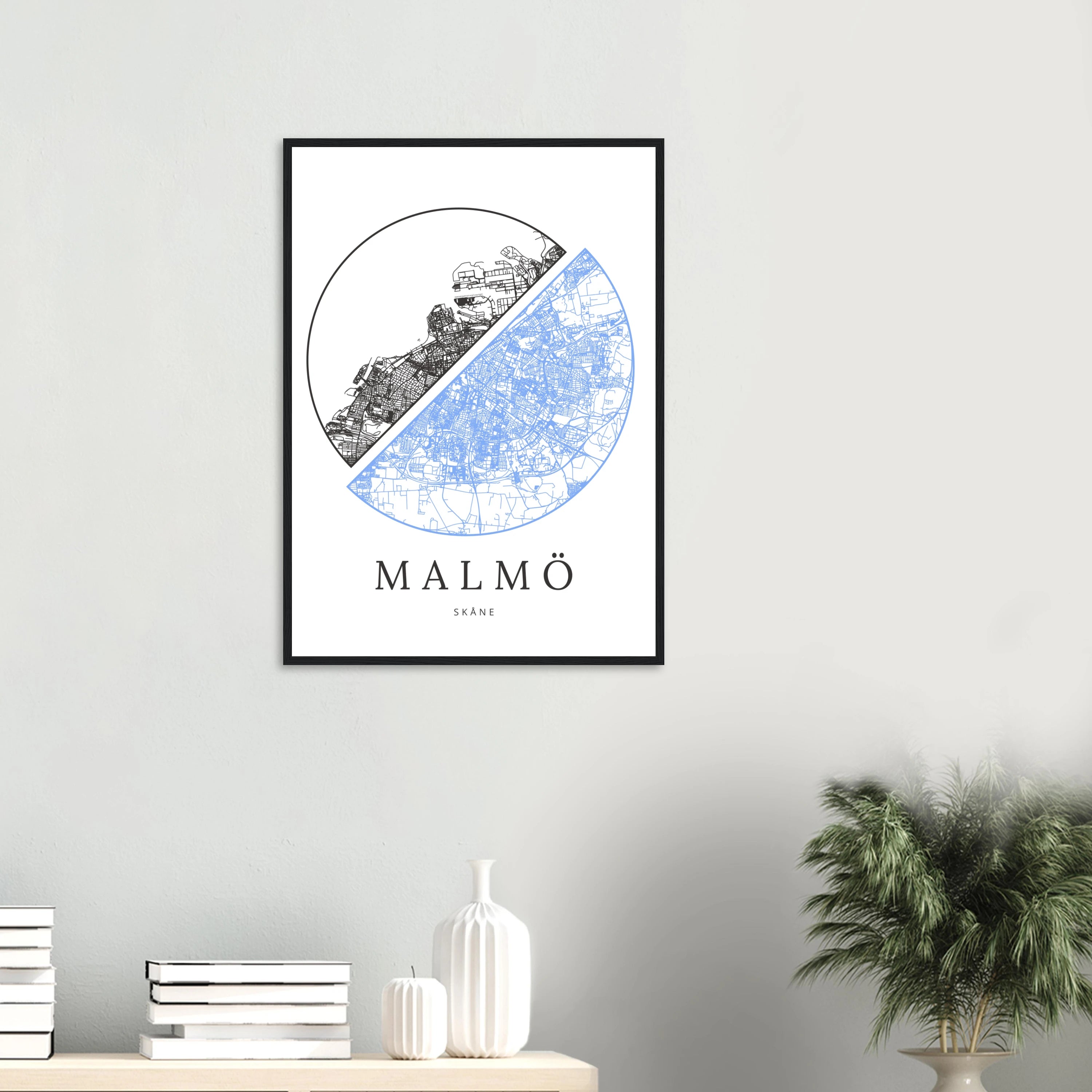 Malmö, Skåne - Kartposter