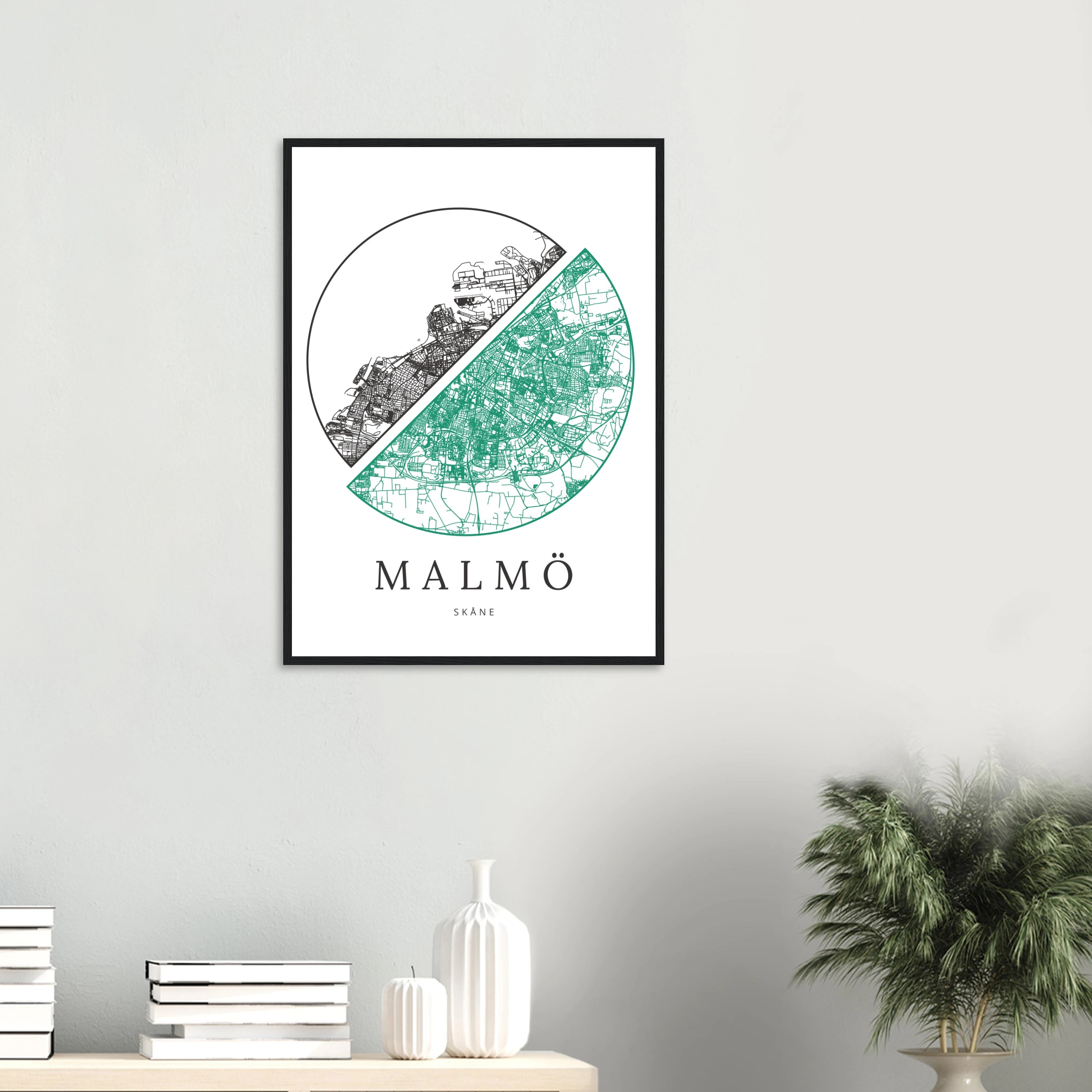 Malmö, Skåne - Kartposter