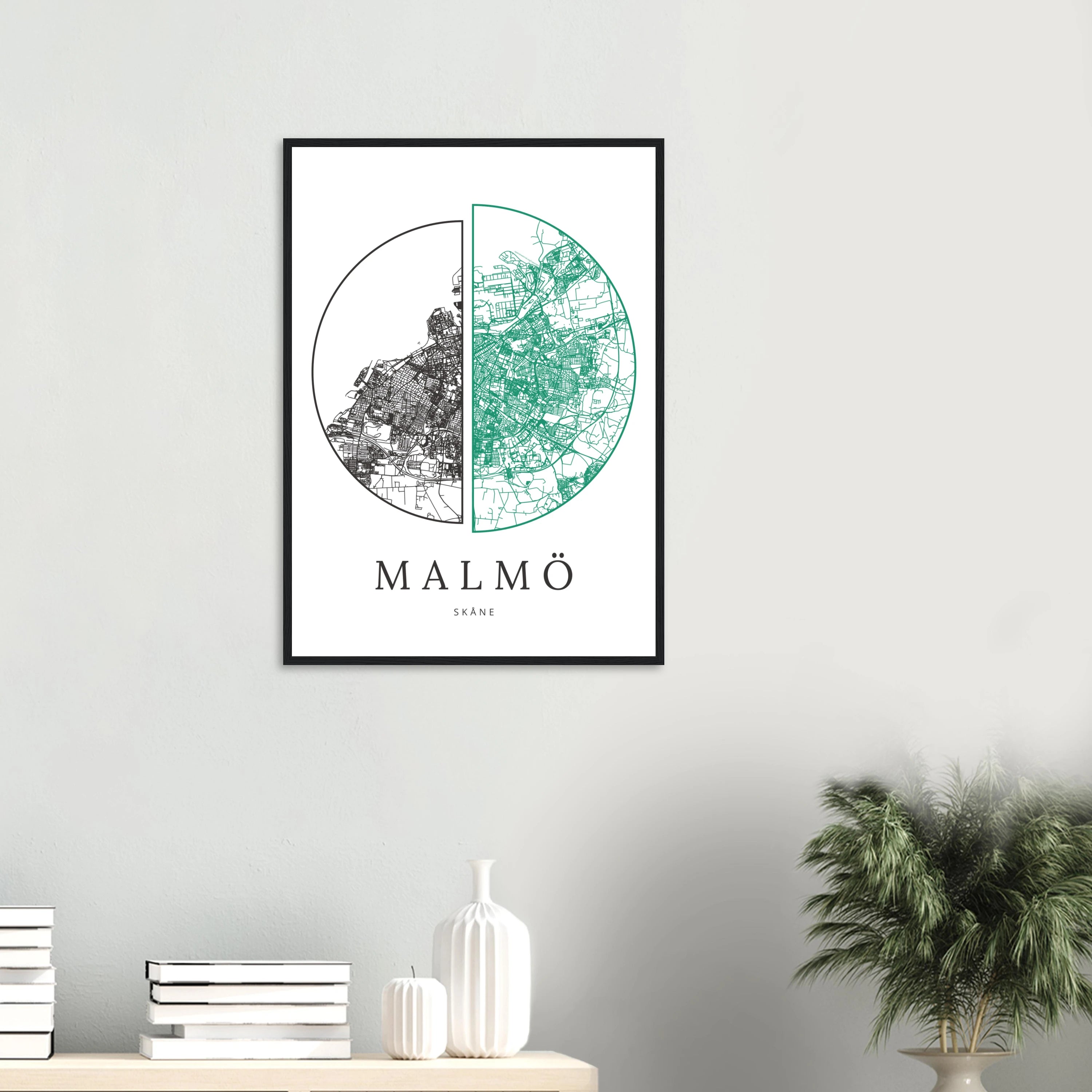 Malmö, Skåne - Kartposter