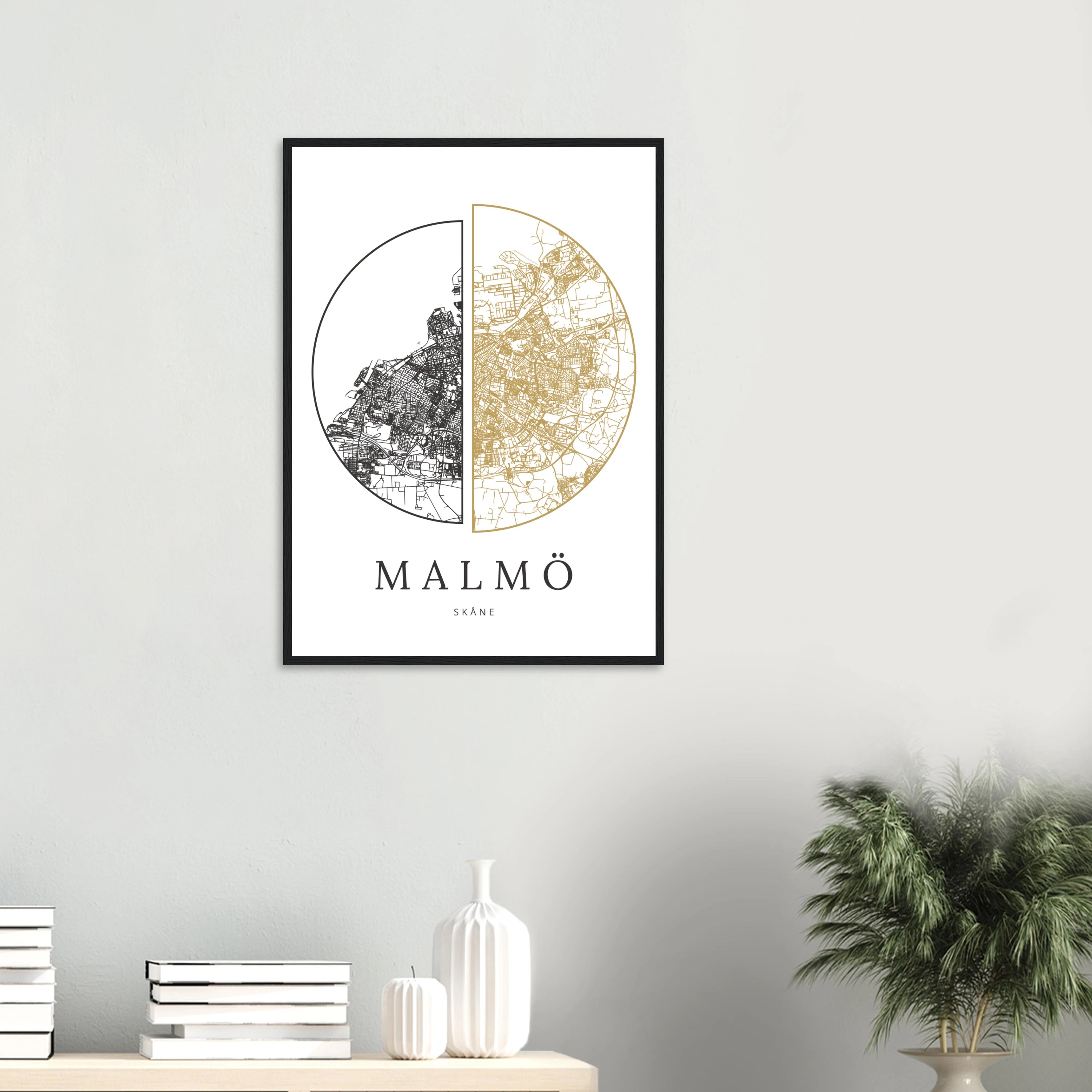 Malmö, Skåne - Kartposter
